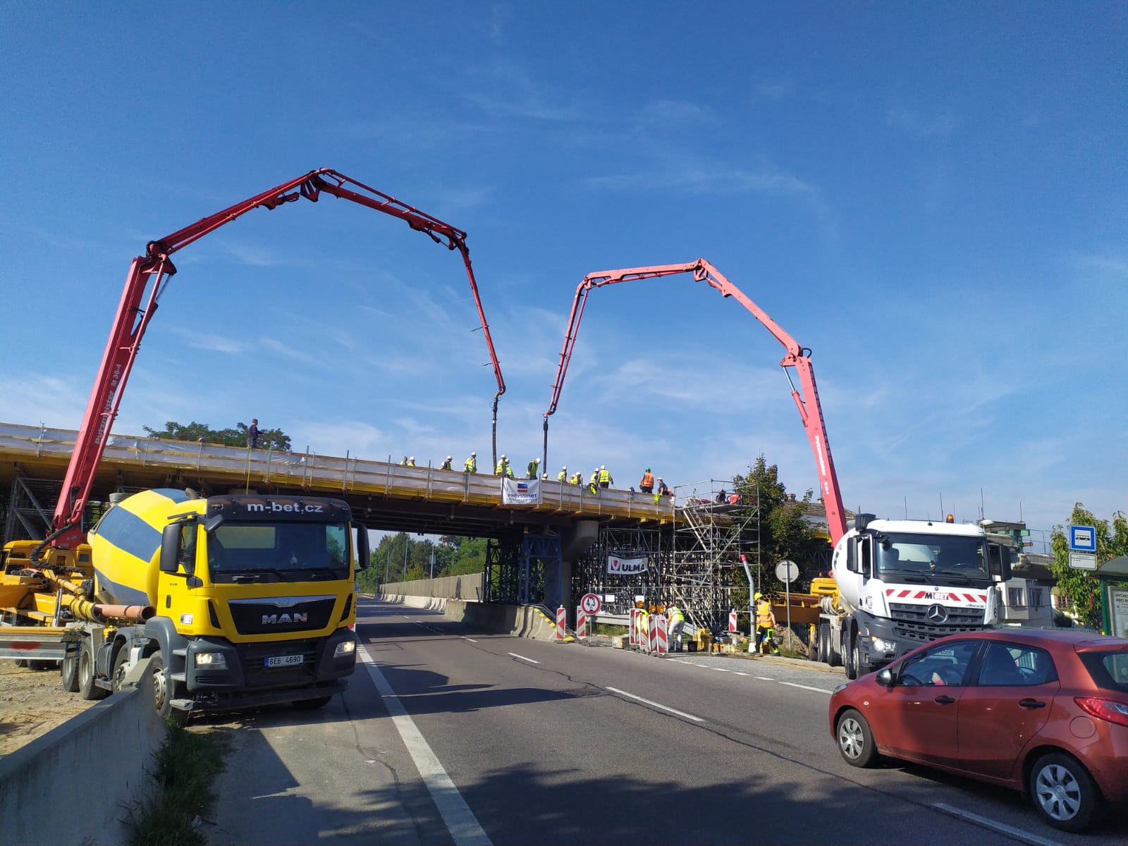 Rekonstrukce mostu M117 – nadjezd Kyjevská